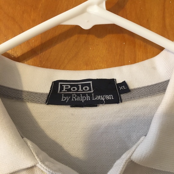 White Ralph Lauren polo men’s XL - Picture 3 of 5